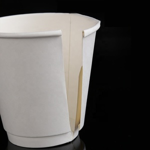 Offre Spéciale – Gobelets en Carton Double Paroi Personnalisables pour Café Chaud, 360 ml et 500 ml, avec Couvercle - Product Image 2
