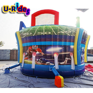 Sfida gioco gonfiabile in PVC telone da calcio cancello in scatola carnevale AFL porta accessorio per soffiatore CN tappi calcio intrattenimento - Product Image 2