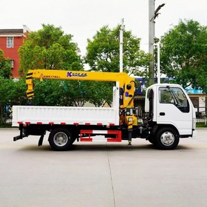 รถบรรทุก ISUZU ขนาดเล็ก 4 ตัน พร้อมเครนไฮดรอลิกสำหรับยกสินค้า - Product Image 6