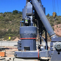 Molino Raymond de Barita YGM de Alta Capacidad 8-45 TPH 200-325 Mallas para Producción de Polvo de Yeso, Talco, Caolín y Mármol