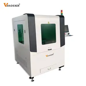 High Precision Fiber Laser Cutting Machine 1Kw 1.5Kw 2Kw Gold Silver For Computer Cooling Holes Silicon Steel