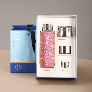 Pure Titanium Vacuum Insulated Bullet Shape Travel <b>Mug</b> Magnetic Lid <b>Tea</b> <b>Infuser</b> Thermal Flask 6 12 Hours Heat Retention - Product Image 6