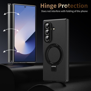 Vente en gros Nouveau design Support de télé<span class=keywords><strong>phone</strong></span> pliable pivotant Étui de protection pour Samsung Z Fold 3 4 5 6 7 avec protection d'écran - Product Image 5