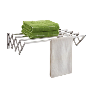 Phòng Tắm Thiết Kế Kim Loại Nối Dài Rack Khăn Rack Khăn Kệ YMT-841 - Product Image 1