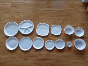 Sekali Pakai <span class=keywords><strong>Ps</strong></span> Polistirena Eps Busa Piring Makanan Cepat Saji Mesin Pembuat Kontainer Lini Produksi - Product Image 3