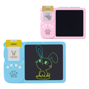 Tarjetas de Memoria KL con Tableta de Dibujo LCD, 112 Tarjetas, 255 Tarjetas, Máquina Educativa en Árabe, Inglés, Español, Francés, Alemán, Portugués - Product Image 3