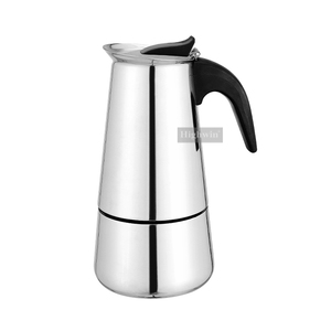HIGHWIN Italiano <span class=keywords><strong>2</strong></span>/4/6/10 <span class=keywords><strong>Tazas</strong></span> <span class=keywords><strong>Inducción</strong></span> Moka Pot <span class=keywords><strong>Cafetera</strong></span> de acero inoxidable Moka Pot - Product Image 3