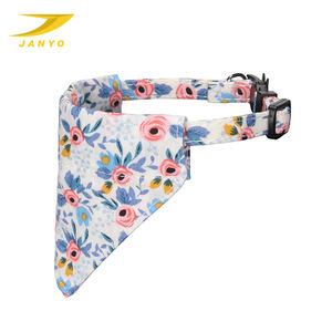 כלב צעיף לחיות מחמד רוק מגבת רחיץ כפול כותנה צעיף מותאם אישית משולש צעיף מטפחת כלב צווארון - Product Image 5