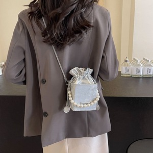 Fashion Woman Lady Vintage Chains Pearl Handbag Shoulder <strong>Bag</strong> Crossbody <strong>Bag</strong> Newest Styl - Product Image 6