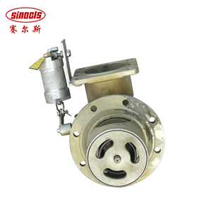 Vanne de fond d'urgence anti-acide DN100 pour camion-citerne de <span class=keywords><strong>H2SO4</strong></span> concentré à <span class=keywords><strong>98</strong></span> % - Product Image 5
