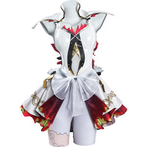 Venta al por mayor 2D Sexy Lady Anime juego Cosplay traje Halloween <span class=keywords><strong>carnaval</strong></span> fiesta vestido conjunto para niñas - Product Image 4