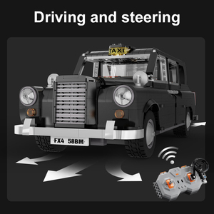 Cada c62004 London Taxi xe 1871pcs gian hàng điện thoại thành phố điều khiển từ xa Xe gạch đồ chơi cho trẻ em Quà tặng xây dựng khối Bộ - Product Image 5