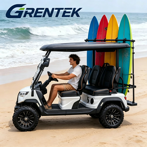 รถกอล์ฟไฟฟ้าลิเธียม GRENTEK รุ่นหรู 4 ที่นั่ง 72V พร้อมมอเตอร์ 5000W ระยะทางวิ่ง 90 กม. ปรับแต่งได้สำหรับการล่าสัตว์และการใช้งานบนถนนที่ไม่เป็นทางหลวง - Product Image 4