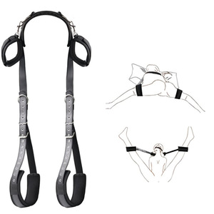 Kovida สายรัดเอวสำหรับเล่นเกม, สายรัดหนังรัดข้อมือปรับได้ต้นขานุ่ม - Product Image 6