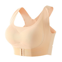 Soutien-gorge sans fil à fermeture avant pour femmes, correcteur de posture, grande taille, respirant, haute qualité, du fabricant vérifié