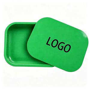 Custom Manual Classic Metal Rolling Tray with Magnetic Lid Blank for <b>Herb</b> Tobacco Rolling Tray Kit Set - Product Image 6