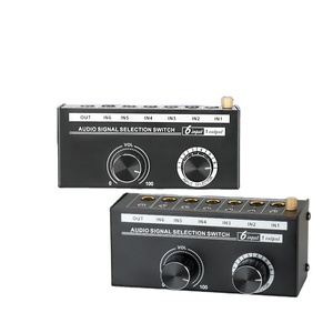 Qh-06 chuyển đổi nguồn âm thanh sáu trong một bộ chuyển đổi âm thanh Sáu tốc độ cho điện thoại di động máy tính Phụ kiện nhạc cụ - Product Image 2