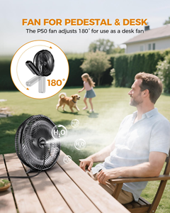 Ventilateur électrique en plastique OEM ODM avec télécommande, grand ventilateur sur pied de 16 pouces pour chambre à coucher - Product Image 4