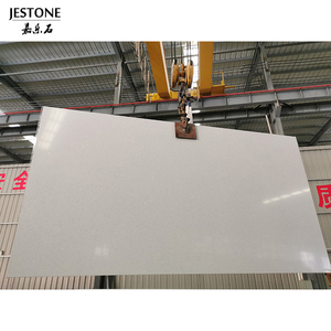 Trung Quốc Jumbo Kích thước Thêm lớn lớn giá bán buôn Trắng calacatta đánh bóng đá thạch anh nhân tạo tấm cho nhà bếp Countertop - Product Image 6