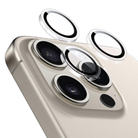Film de protection d'objectif d'appareil photo en verre trempé transparent anti-rayures HD pour iPhone 15 14 Pro 16 17 Air