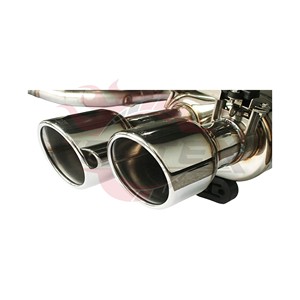 Vortex High Performance Stainless Exhaust for Maserati Ghibli Electronic Valve Controlled Dual Piping <b>Kit</b> - Product Image 6