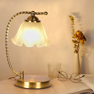Lámpara de mesa de estado de ánimo artística Led regulable clásica antigua para escritorio de lectura estudio chico cabecera Hotel Bar restaurante cafetería Bar recepción - Product Image 2