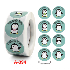 Etiquetas Adhesivas de Tallas para Ropa con Dibujos Animados, Venta al Por Mayor de Fábrica, Colores CMYK, Formas Personalizadas para Zapatos y Gorras, Papel Recubierto, Adhesivo Fuerte - Product Image 4