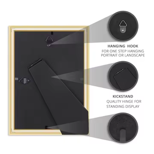 Vente en gros de cadre photo de bureau de mariage à décorer à la maison Petit cadre photo en plastique PS 5X7 Cadres photo en plastique à la mode - Product Image 5