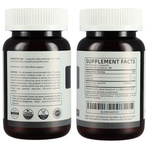 Aceite de Semillas Negras de Buena Calidad, Prensado en Frío, Aceite de Semillas Negras Puro Sativa en Cápsulas con Vitamina E - Product Image 4