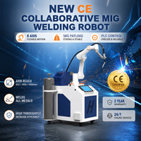 Máquina de Soldadura MIG, Sistema de Soldadura Robótica Colaborativa, Tecnología de Programación Libre, Robot de 6 Ejes, Brazo Robótico de 922/1400/1800 mm