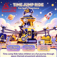 Nouvel équipement d'amusement à saut temporel excitant pour les enfants, destiné aux parcs et sites touristiques
