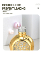 Flacon de parfum en verre à vendre, flacon de parfum de 15 ml et emballage, flacon de parfum incassable, flacon à bille d'attar