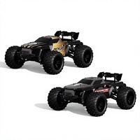 Camion RC de course 4x4 haute vitesse, carrosserie tout-terrain robuste en métal, prêt à l'emploi, fonction Suivez-moi, portée 30-50m, télécommande, utilisation intérieure-extérieure