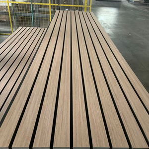 Tấm cách âm với veneer óc chó, lý tưởng cho các studio podcast thiết kế hiện đại bảng tường âm thanh - Product Image 3