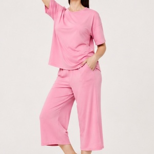 Nueva Llegada, Conjuntos de Ropa de Salón para Mujer, Pijamas Suaves al Tacto, Ropa de Dormir de Verano para Mujer, Ropa de Dormir Elegante, Tallas Grandes - Product Image 1