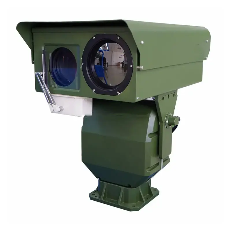 6km Detecting Distance Long Range Dual Sensor Thermal Image PTZ Camera 1024*768 With 35-180mm Lens