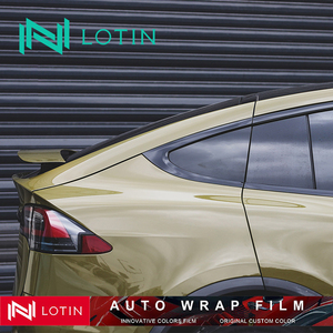 Film de protection de voiture en vinyle liquide vert paon à changement de couleur, effet peinture originale - Product Image 5