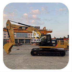 Excavatrice CAT326D d'occasion en excellent état, type chenille, 26 tonnes, moteur et pompe d'origine japonaise, matériel de construction - Product Image 1