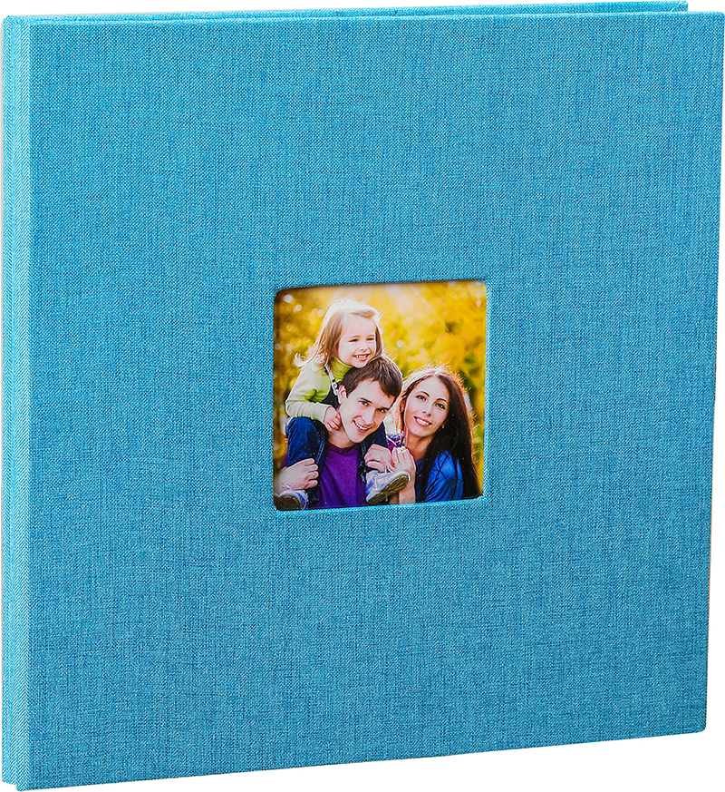 Небесно-Голубой льняной фотоальбом, самоклеющийся фотоальбом, магнитный альбом для скрапбукинга, альбом для скрапбукинга на День святого Валентина, подарки на день рождения