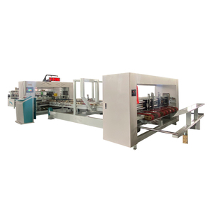 Máquina eléctrica automática de encoladora de carpetas de cajas corrugadas para madera, embalaje de plástico, componente de núcleo, bomba de madera como núcleo - Product Image 2