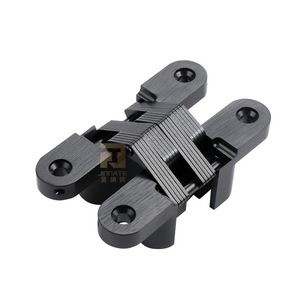 Furniture Hinge 2.5 Mm Zinc Alloy Flush Mount Concealed Cabinet Door Hinge JNT-205 - Product Image 2