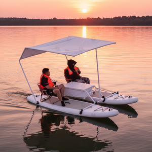 Catamarán Eléctrico Solar Inflable de Alta Calidad, Nueva Serie, Pequeño, para Juegos Acuáticos y Uso Doméstico - Product Image 1