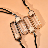 Diffuseur de parfum de voiture haut de gamme 5ml 7ml 10ml, flacon en verre rechargeable avec bouchon en bois et corde