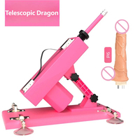 Machine sexuelle télescopique entièrement automatique à vitesse réglable multi-angles avec godemiché push-pull, équipement de bondage sexuel pour adultes