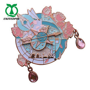 Maßgefertigtes Emaille-Abzeichen aus Zinklegierung, vergoldet, Pathfinder-Pins, Letterpress-bedruckt, 'Believe the <span class=keywords><strong>Promise</strong></span>' - Product Image 5