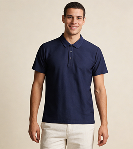 เสื้อโปโลเนื้อผ้ายืดหยุ่นสูง 180gsm ระบายความร้อนได้ดี แห้งเร็ว ซับเหงื่อ สำหรับธุรกิจและลำลอง แบบคอปก ยูนิเซ็กส์ - Product Image 1