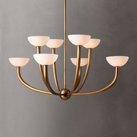 Lustres en cristal de luxe pour villas, chandeliers de mariage, luminaires suspendus pour centres de table, décoration suspendue pour banquets d'hôtel