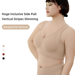 <span class=keywords><strong>Soutien</strong></span>-<span class=keywords><strong>gorge</strong></span> sans fil <span class=keywords><strong>grande</strong></span> <span class=keywords><strong>taille</strong></span> pour femmes, sous-vêtements 5XL, bretelles larges, haute élasticité, <span class=keywords><strong>soutien</strong></span>-<span class=keywords><strong>gorge</strong></span> sans couture à <span class=keywords><strong>grande</strong></span> coupe pour femmes - Product Image 3