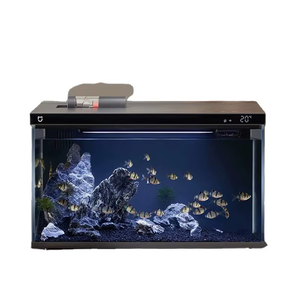 Acquario in Vetro di Alta Qualità Skynuo, Tavolino da Caffè con Acquario, Decorazione per la Casa, Acquario Ecologico da Scrivania - Product Image 2