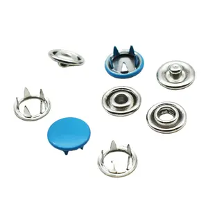 8mm Nickel miễn phí năm prong Snap Nút